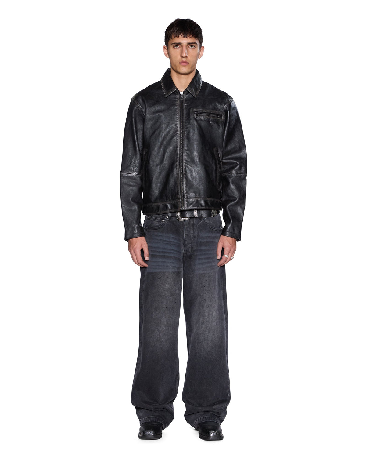 ELDORADO LEATHER JACKET BLACK
