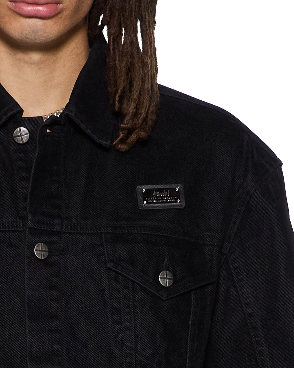 MENS OH G JACKET FLOCKED BLACK JACKETS