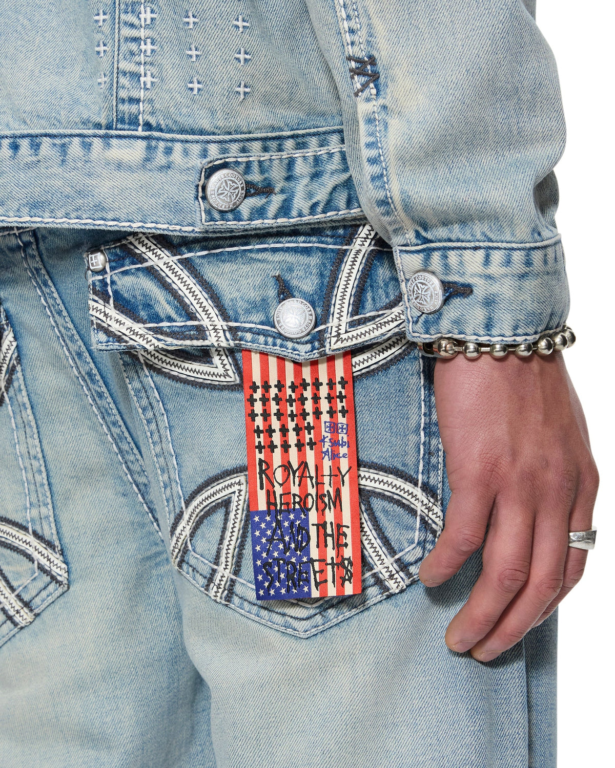 KSUBI X ALICE HOLLYWOOD OH G JACKET PUNK