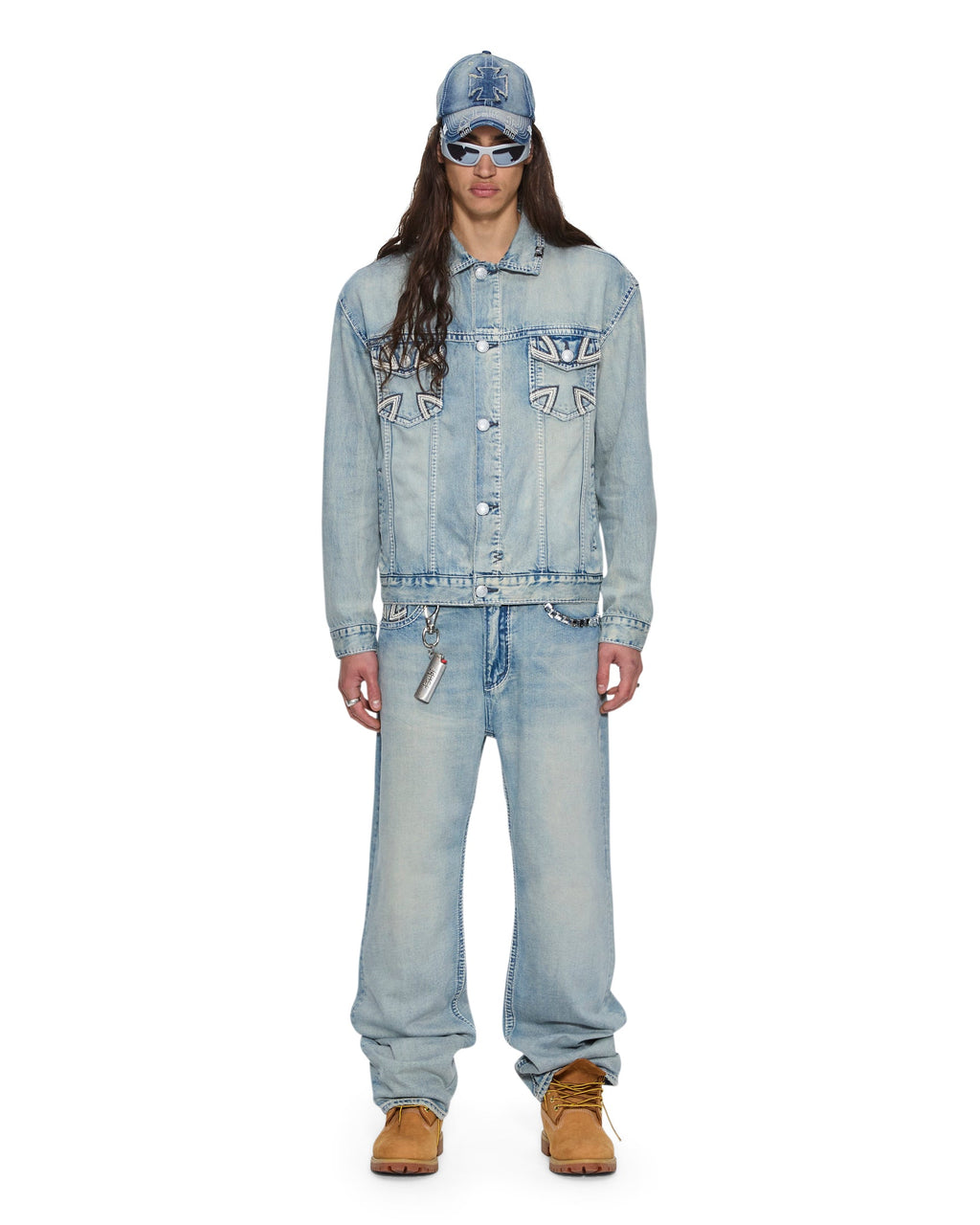 MENS KSUBI X ALICE HOLLYWOOD TORO PUNK DENIM JEANS