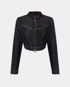 WOMENS PARADIGM CROP JACKET MIDNIGHT JACKETS