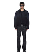 MENS PLATED GREENWICH JACKET BLACK JACKETS