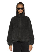 WOMENS REVERSIBLE PUFFER JACKET NOIR KRAFTWERK/BLACK JACKETS