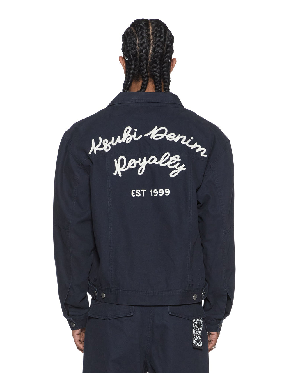 MENS ROYALTY MECHANIC JACKET NAVY JACKETS