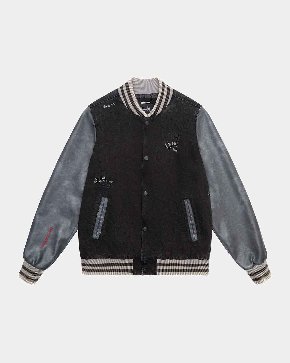 SKRIBED KING JACKET BLACK