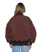 WOMENS PILOT BOMBER CHOCOLATE JACKETS
