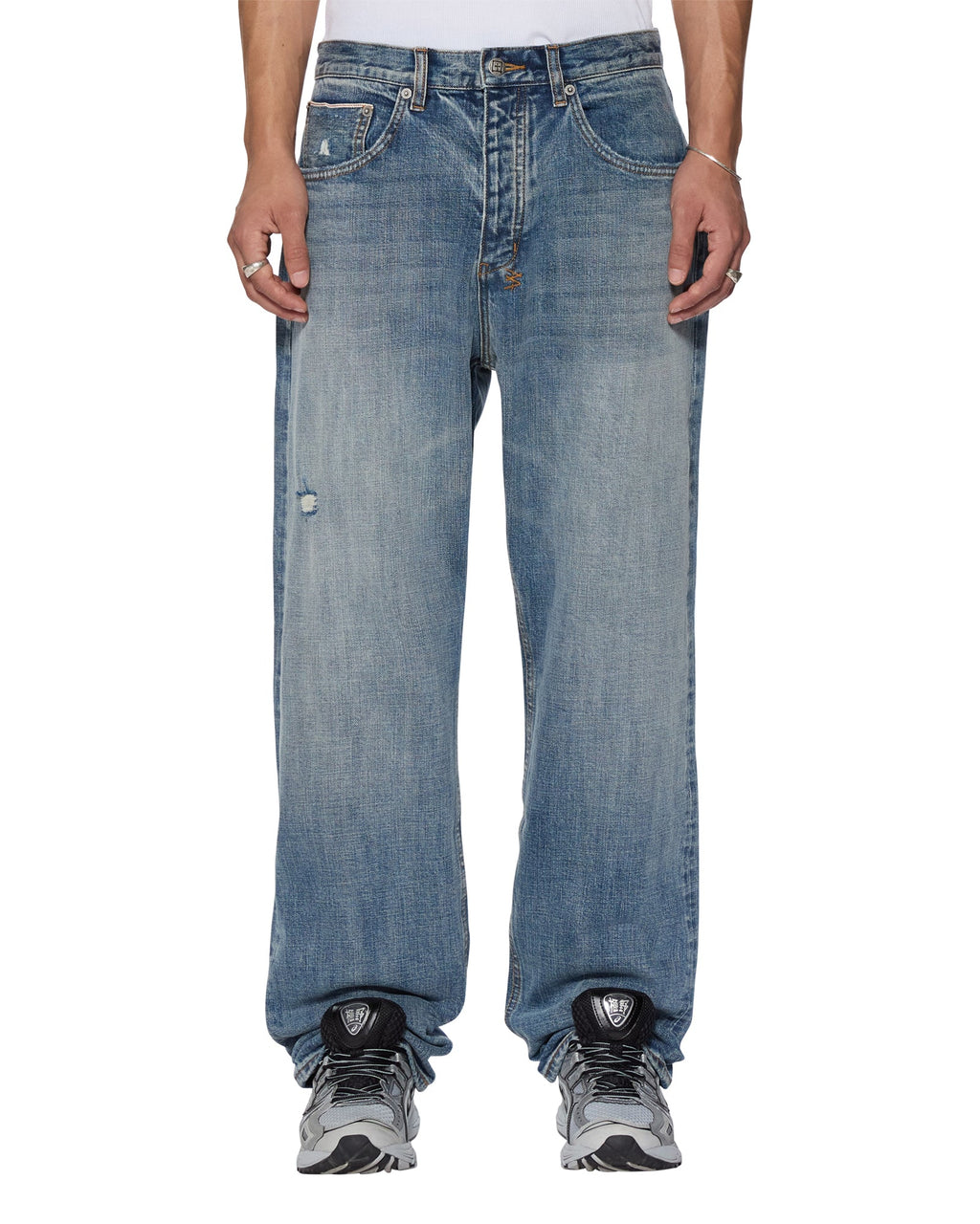 MENS ANTI K SELVEDGE BLUE MOON DENIM JEANS