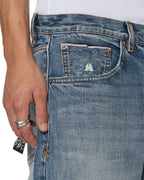 MENS ANTI K SELVEDGE BLUE MOON DENIM JEANS
