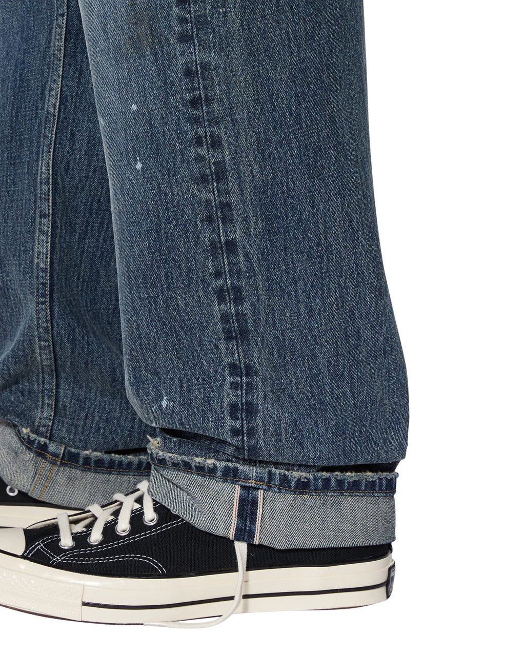 MENS ANTI K SELVEDGE ARTIST BLUE DENIM JEANS