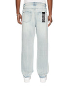 Mens Anti K Legacy Blue Relaxed Denim Jeans - Denim