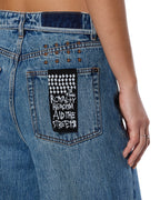 WOMENS BAGGY JEAN RELIK DENIM JEANS