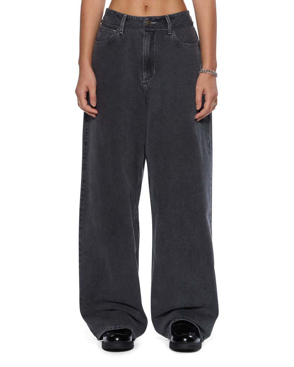 WOMENS BAGGY JEAN SHADE DENIM JEANS