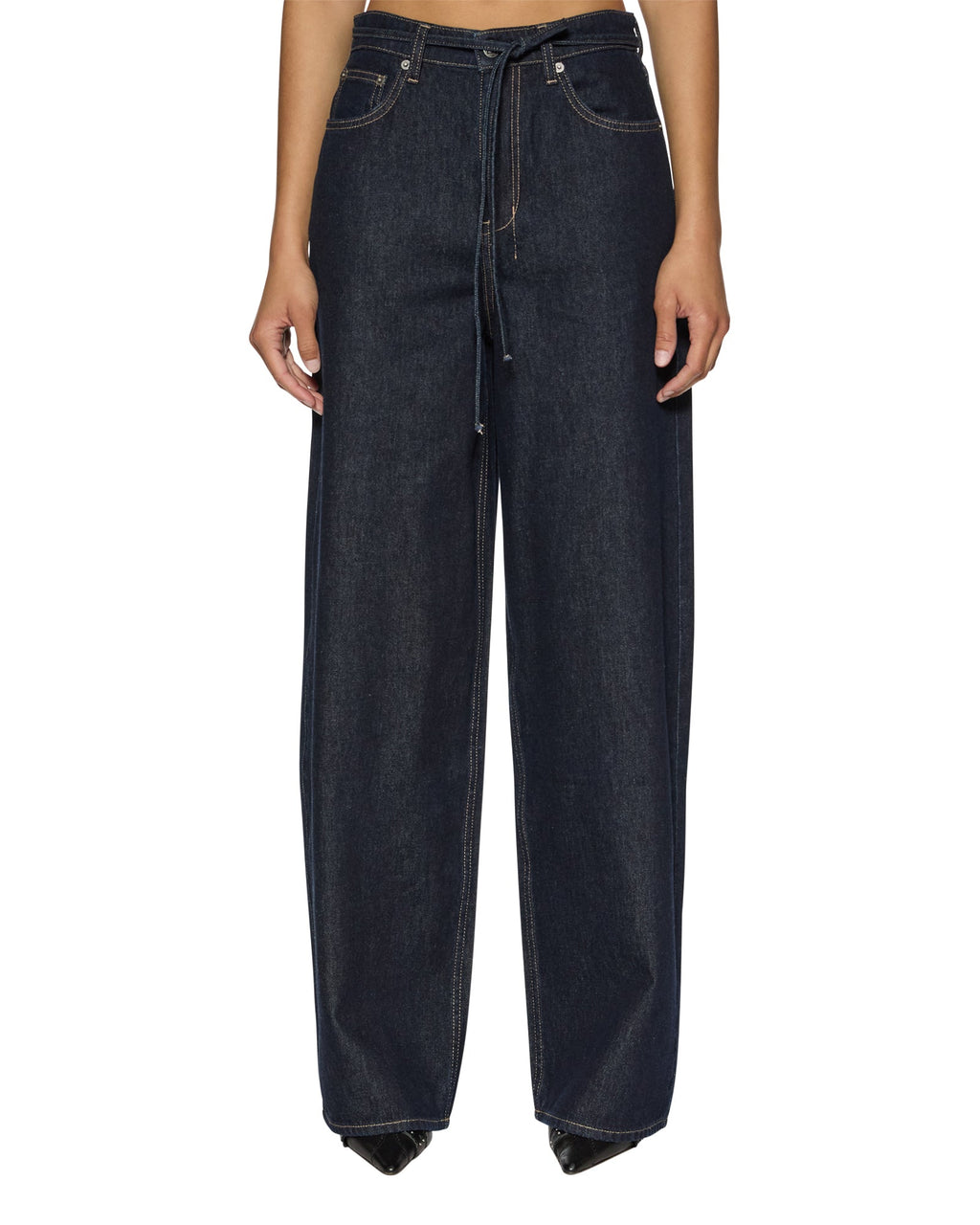 Womens Baggy Jean Zenith Pop Baggy Denim Jeans - Denim