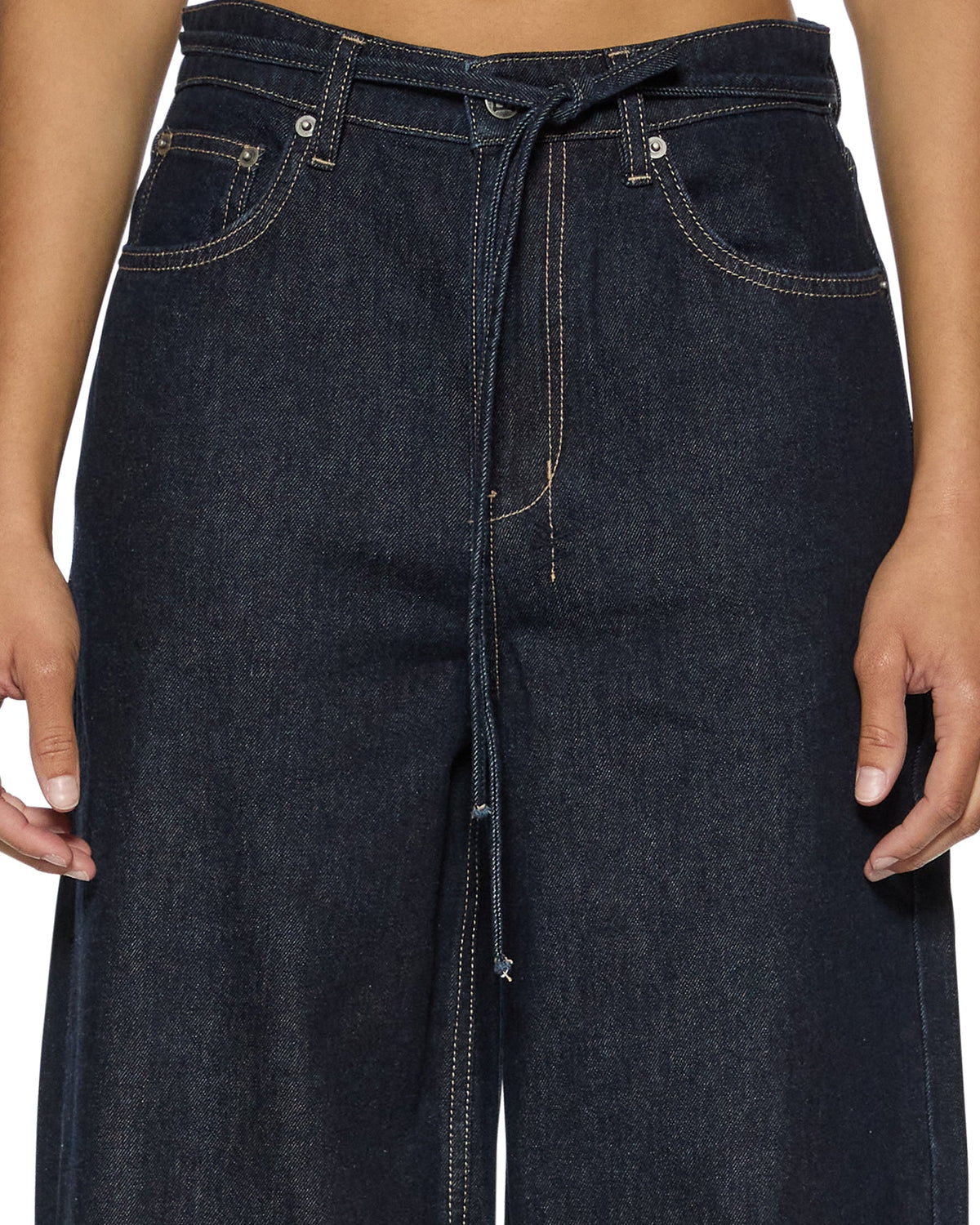 Womens Baggy Jean Zenith Pop Baggy Denim Jeans - Denim