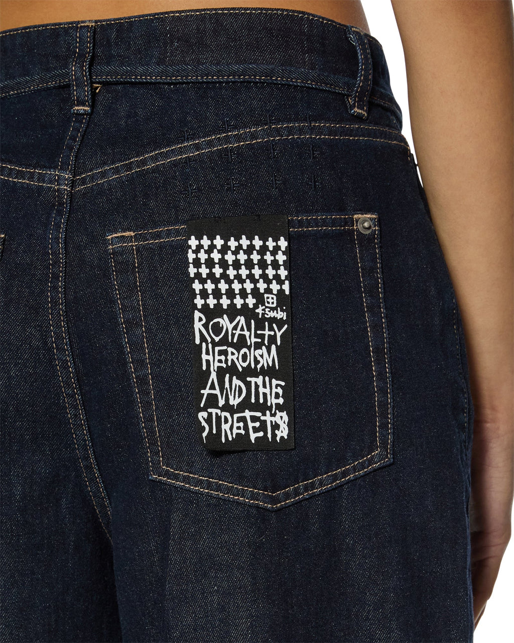 Womens Baggy Jean Zenith Pop Baggy Denim Jeans - Denim