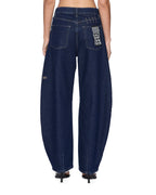 WOMENS BARREL JEAN ORIGINAL RINSE DENIM JEANS