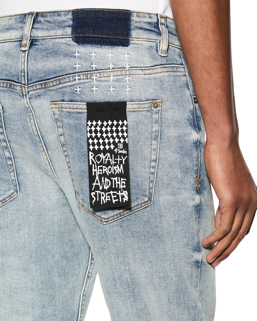 MENS BRONKO PURE DYNAMITE DENIM JEANS