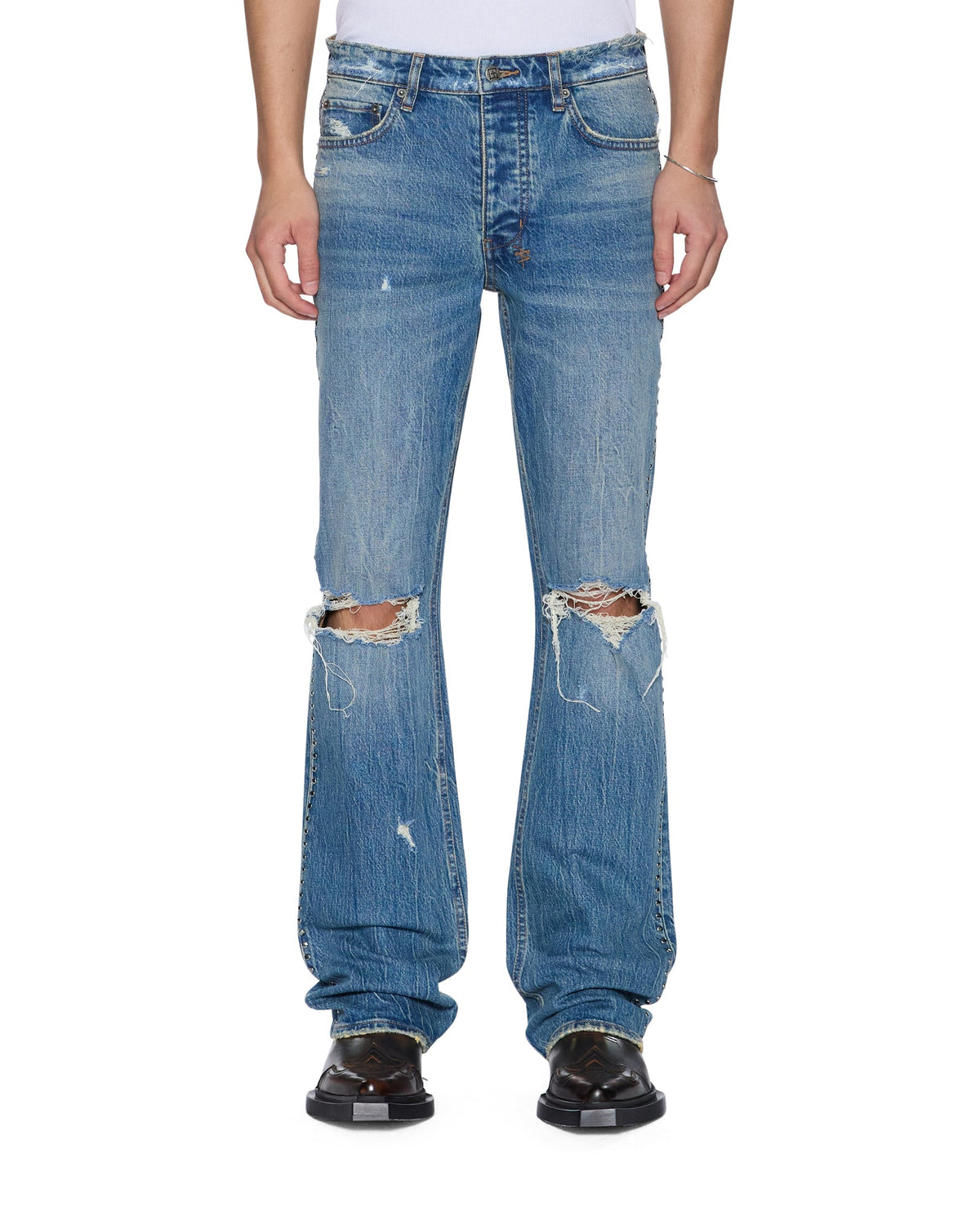 BRONKO TEXAS BLUE STUDDED