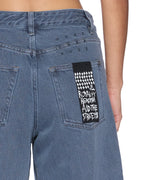 WOMENS BARREL JEAN CARPENTER MIRAGE DENIM JEANS