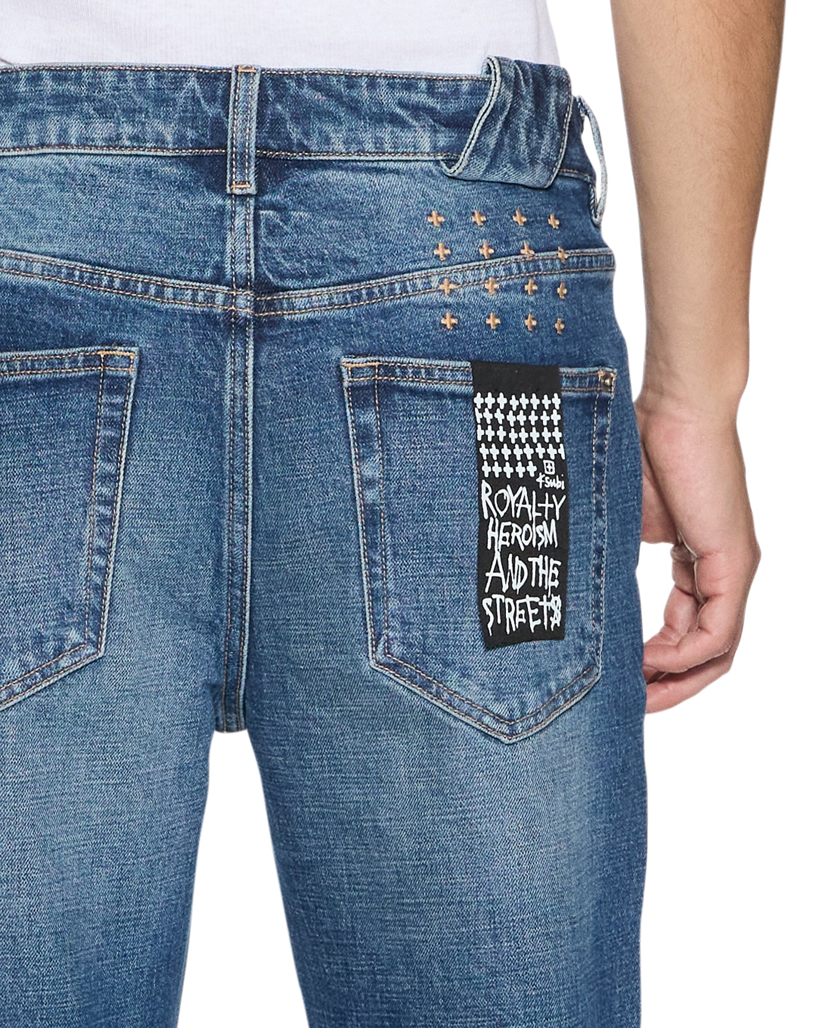 ジジーフランキー Mens Chitch Arden Paise Slim Denim Jeans | Ksubi ++