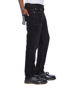 Mens Chitch Black Blur Slim Denim Jeans - Black
