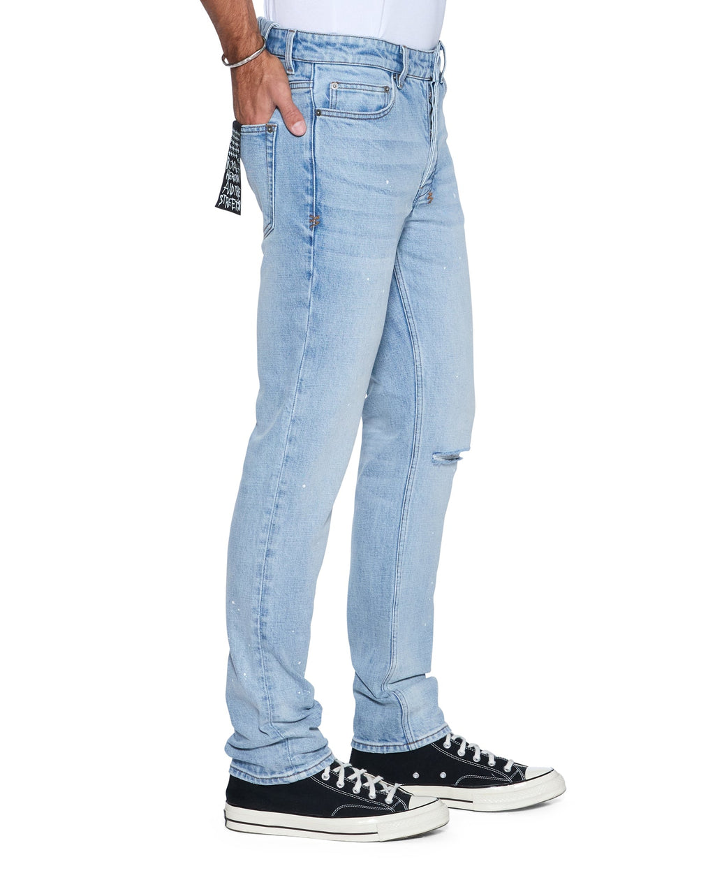 MENS CHITCH DUKE BLUE DENIM JEANS
