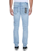 MENS CHITCH DUKE BLUE DENIM JEANS