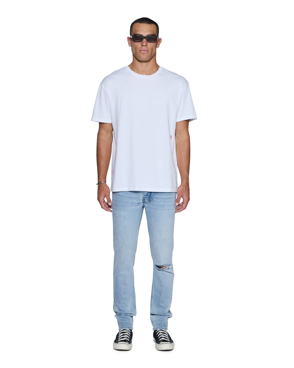 MENS CHITCH DUKE BLUE DENIM JEANS