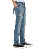 MENS CHITCH HENDRIX BLUE REPAIR DENIM JEANS