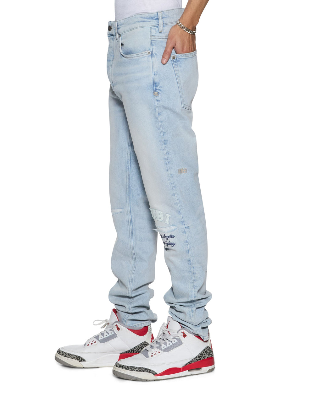 MENS CHITCH KSTELLAR EFFECT DENIM JEANS