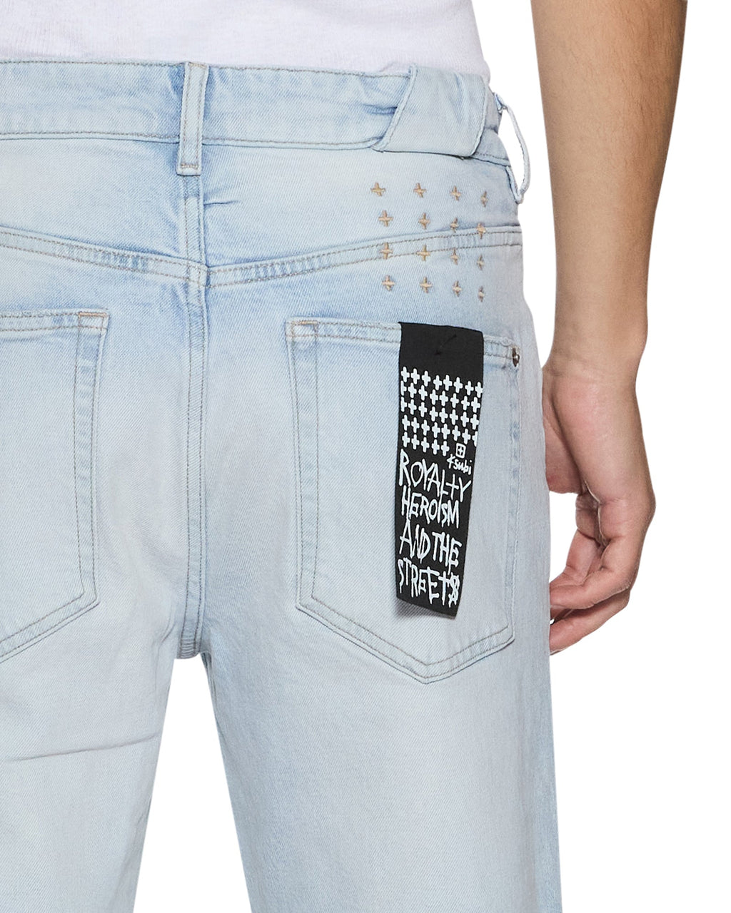 MENS CHITCH KSTELLAR EFFECT DENIM JEANS