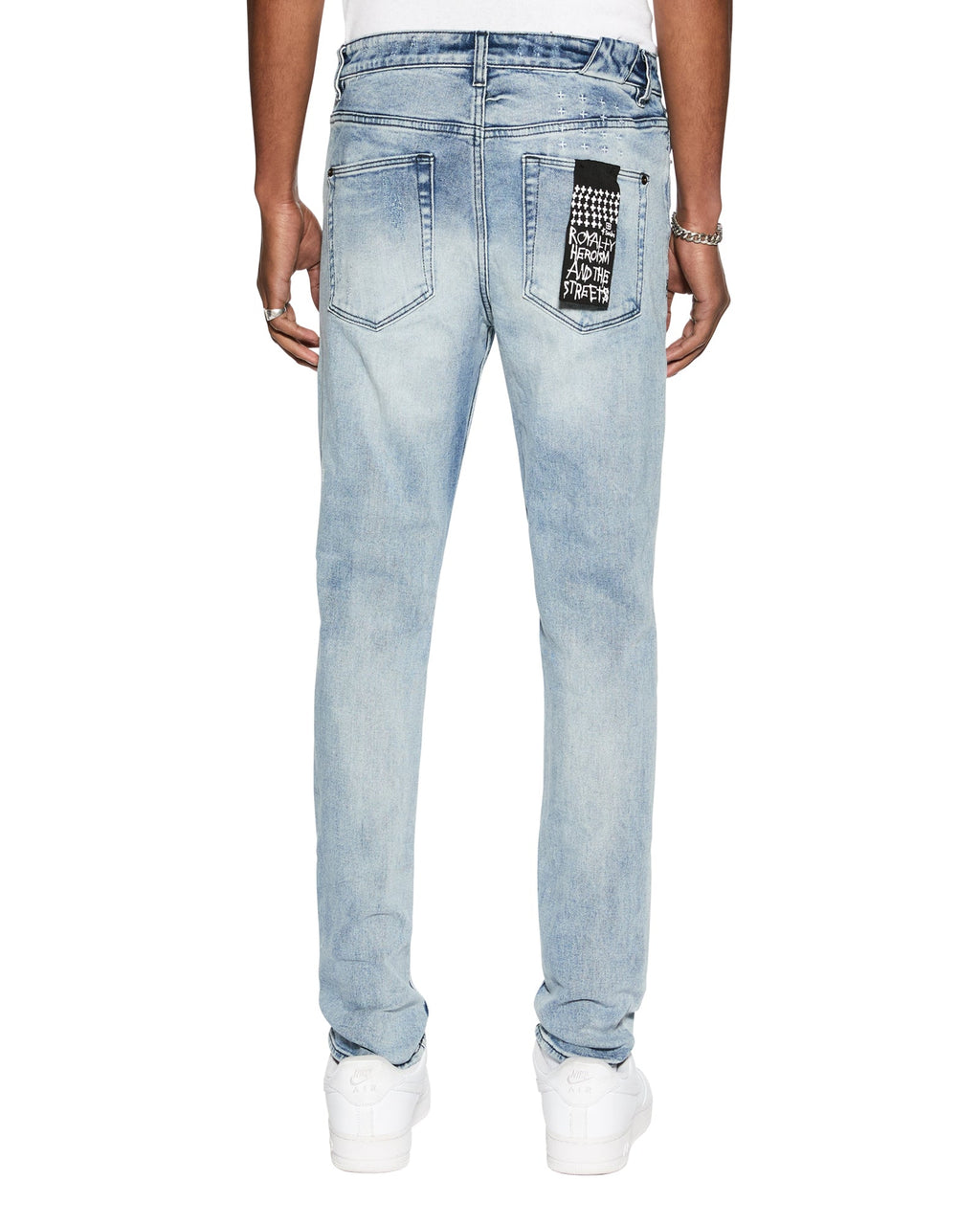MENS CHITCH PHILLY BLUE DENIM JEANS