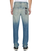 MENS CHITCH PORTLAND STUD TRASHED DENIM JEANS