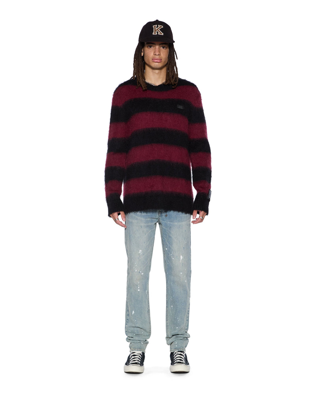 MENS CHITCH SCATTER BLUE DENIM JEANS