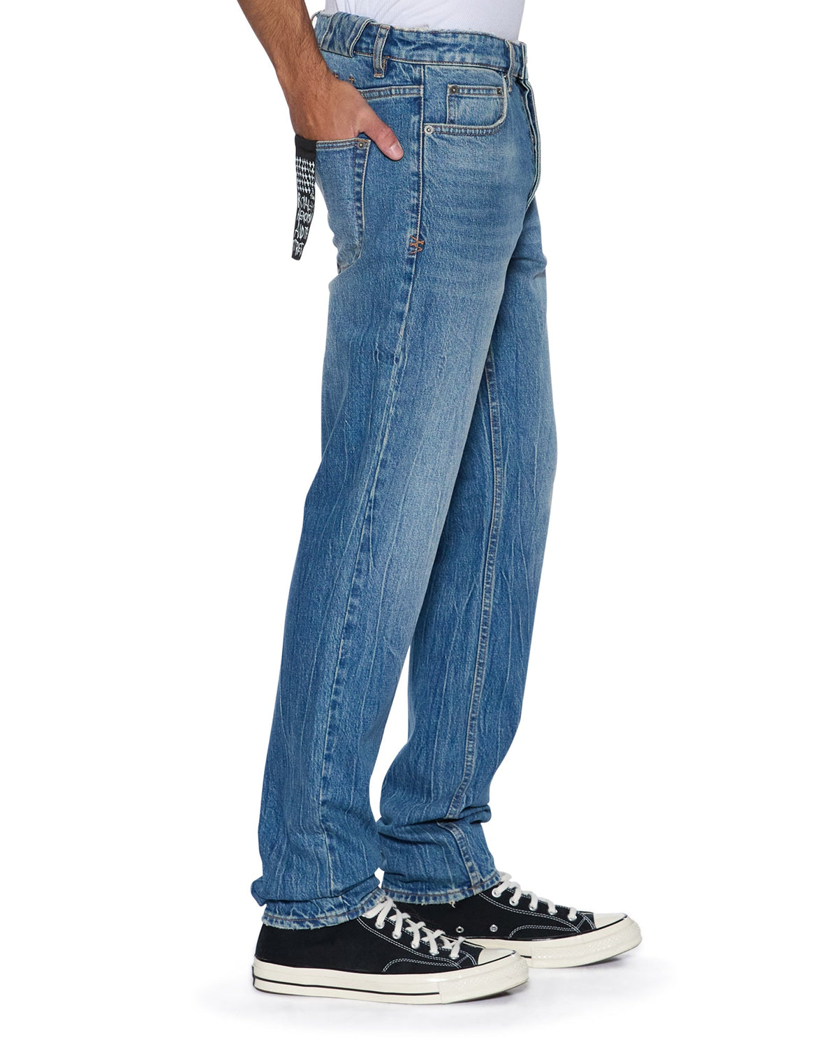 MENS CHITCH TEXAS BLUE DENIM JEANS