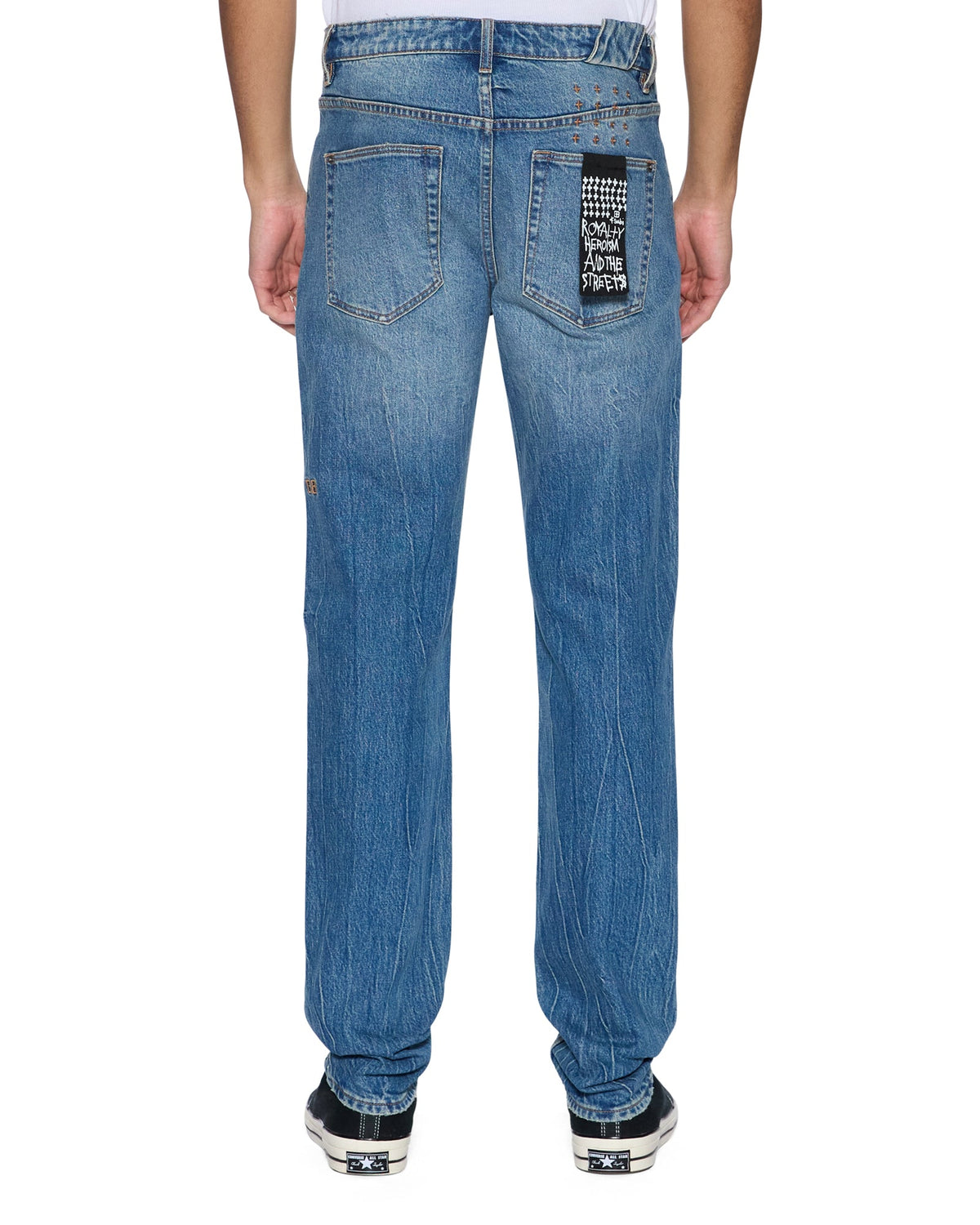 MENS CHITCH TEXAS BLUE DENIM JEANS