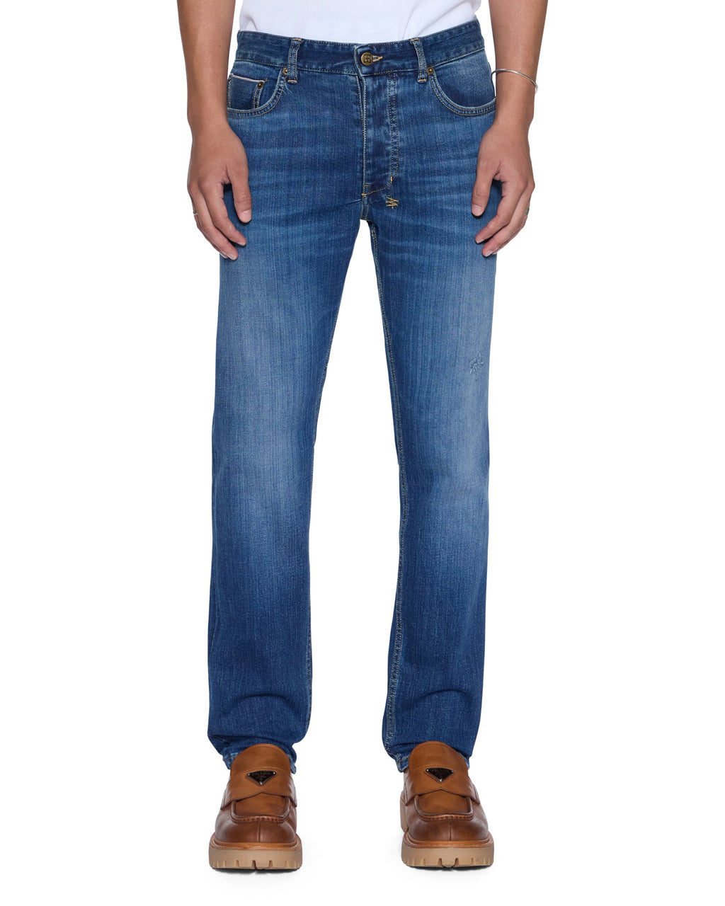 MENS CHITCH SELVEDGE LA BLUE DENIM JEANS
