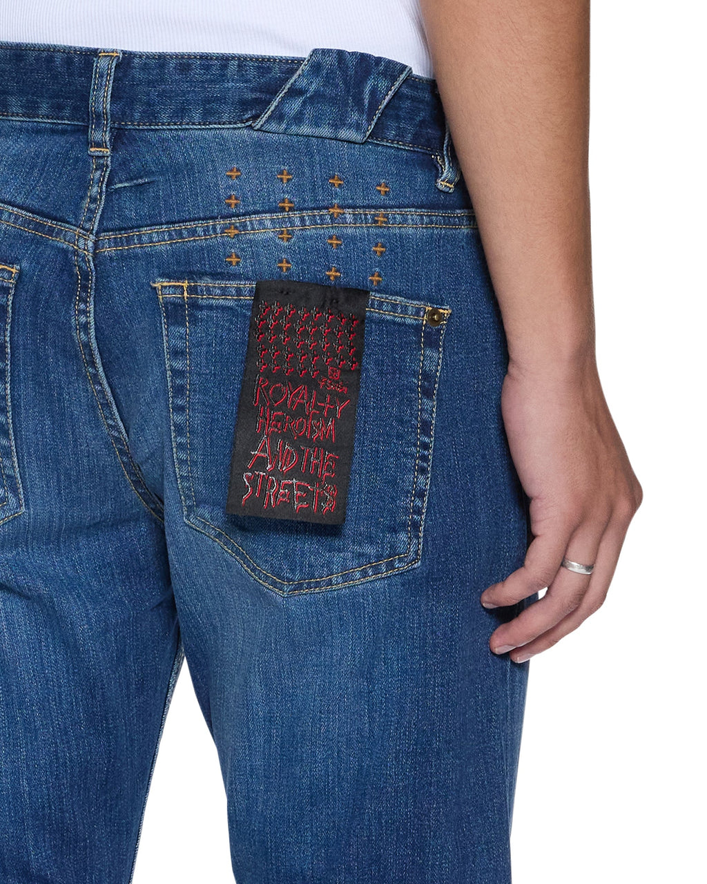 MENS CHITCH SELVEDGE LA BLUE DENIM JEANS