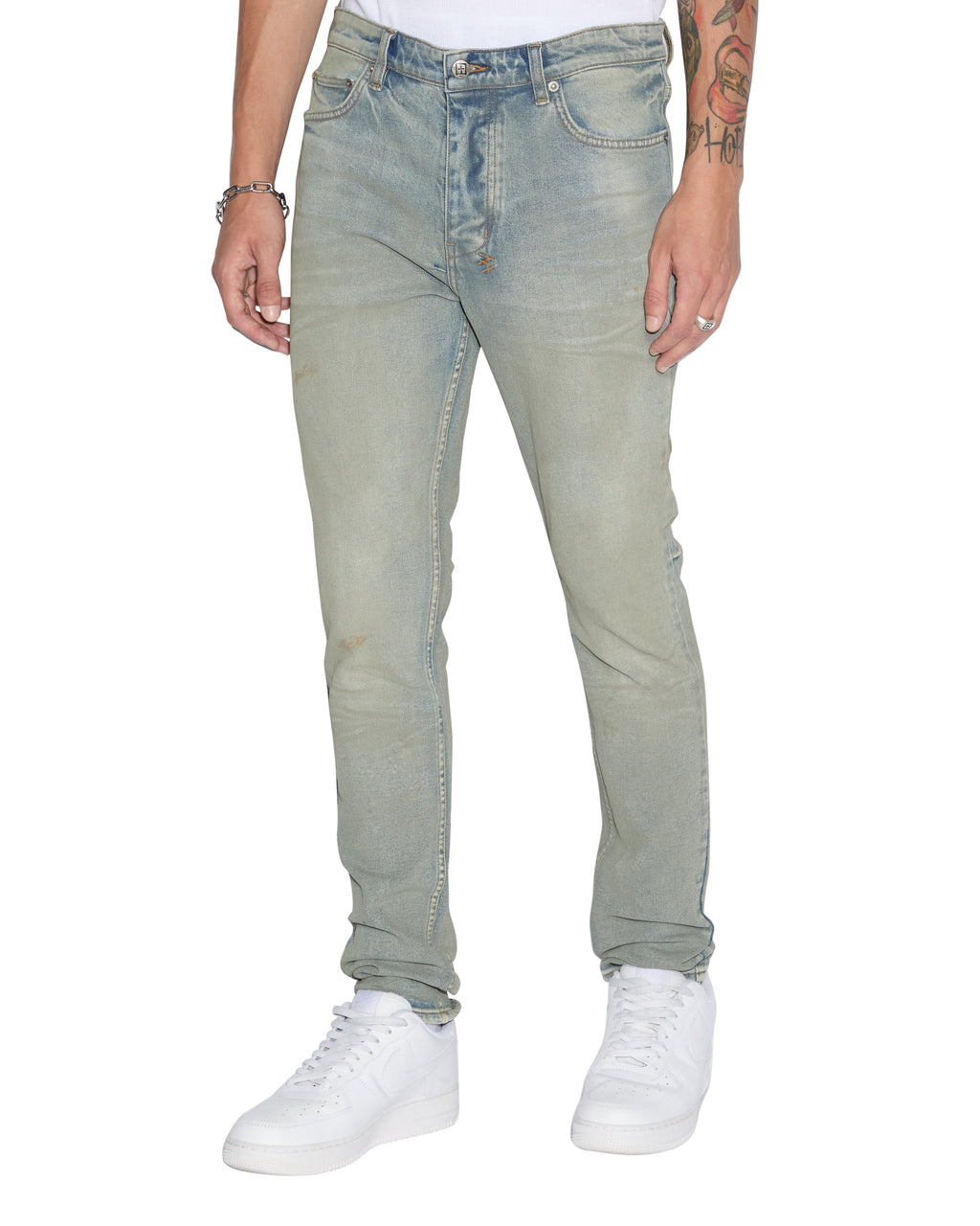 Mens Chitch Mechanik Slim Denim Jeans - Denim