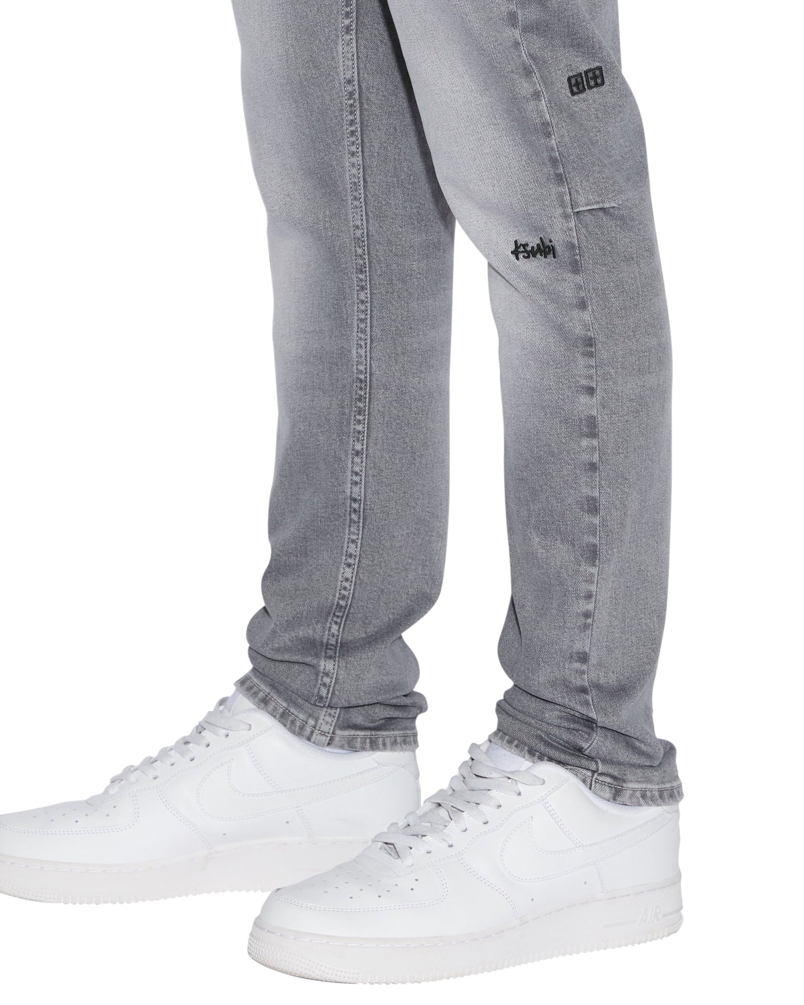 MENS CHITCH THRIFTED SLIM DENIM JEANS