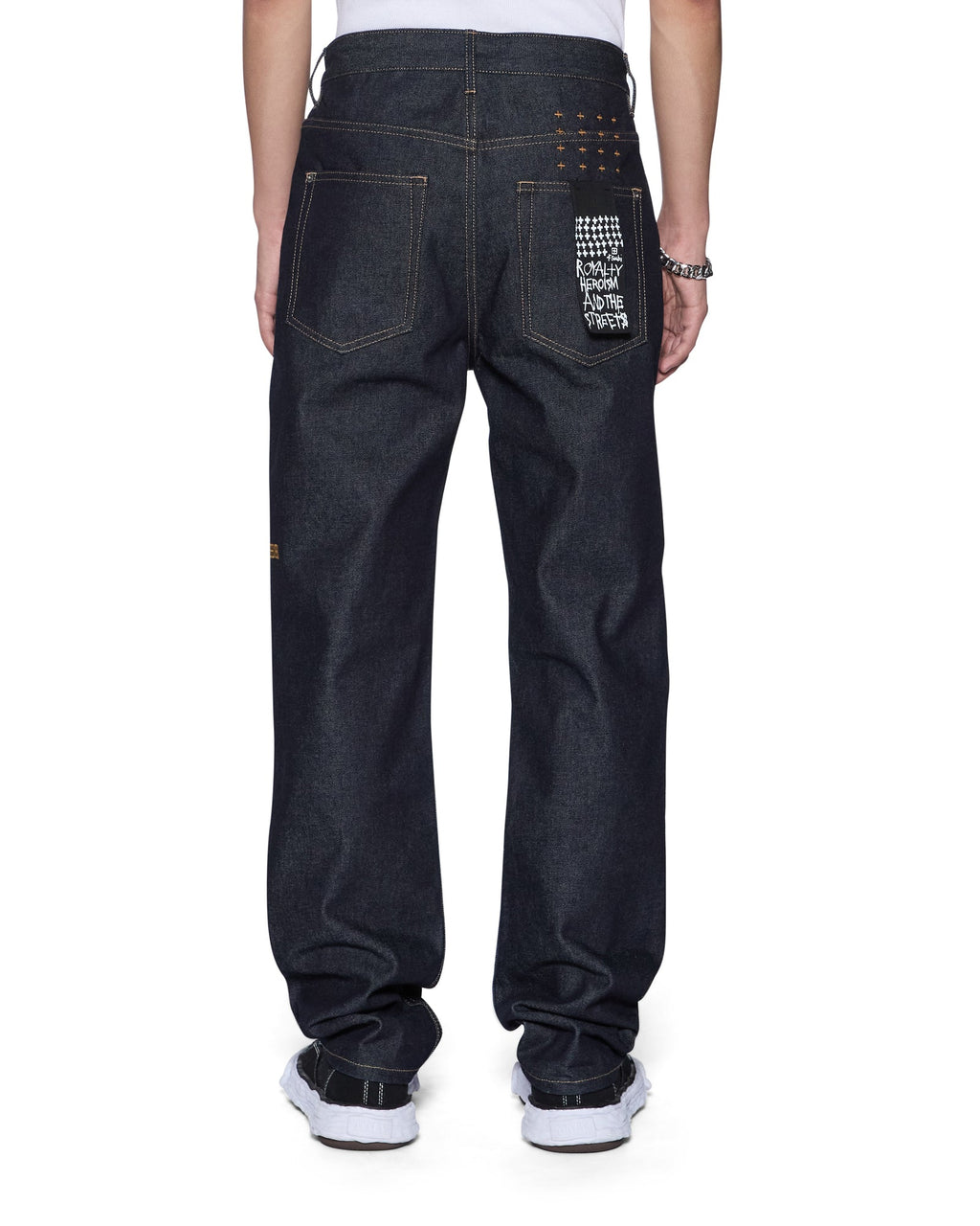 MENS HAZLOW RAW DENIM JEANS