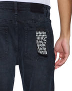 MENS HAZLOW RINSED RESIN DENIM JEANS