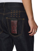 MENS HAZLOW SELVEDGE RAW DENIM JEANS