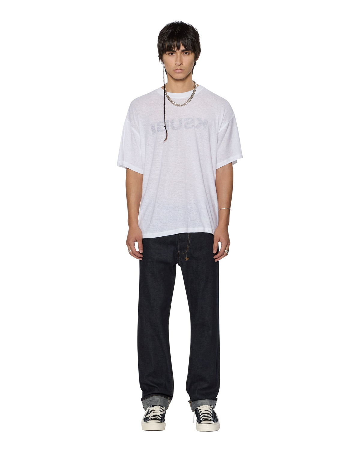 MENS HAZLOW SELVEDGE RAW DENIM JEANS