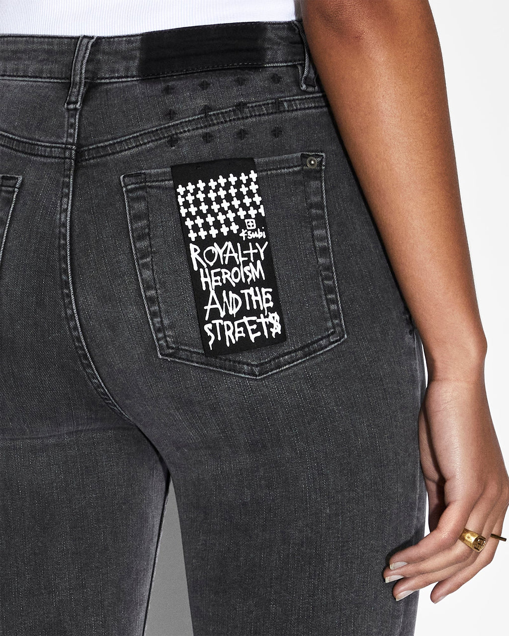 WOMENS HI N WASTED DAZE DENIM JEANS