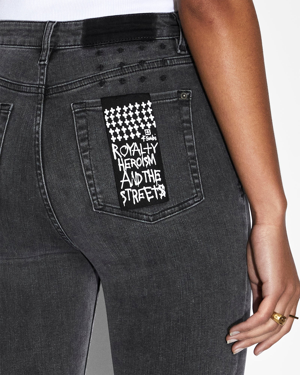 WOMENS HI N WASTED DAZE DENIM JEANS