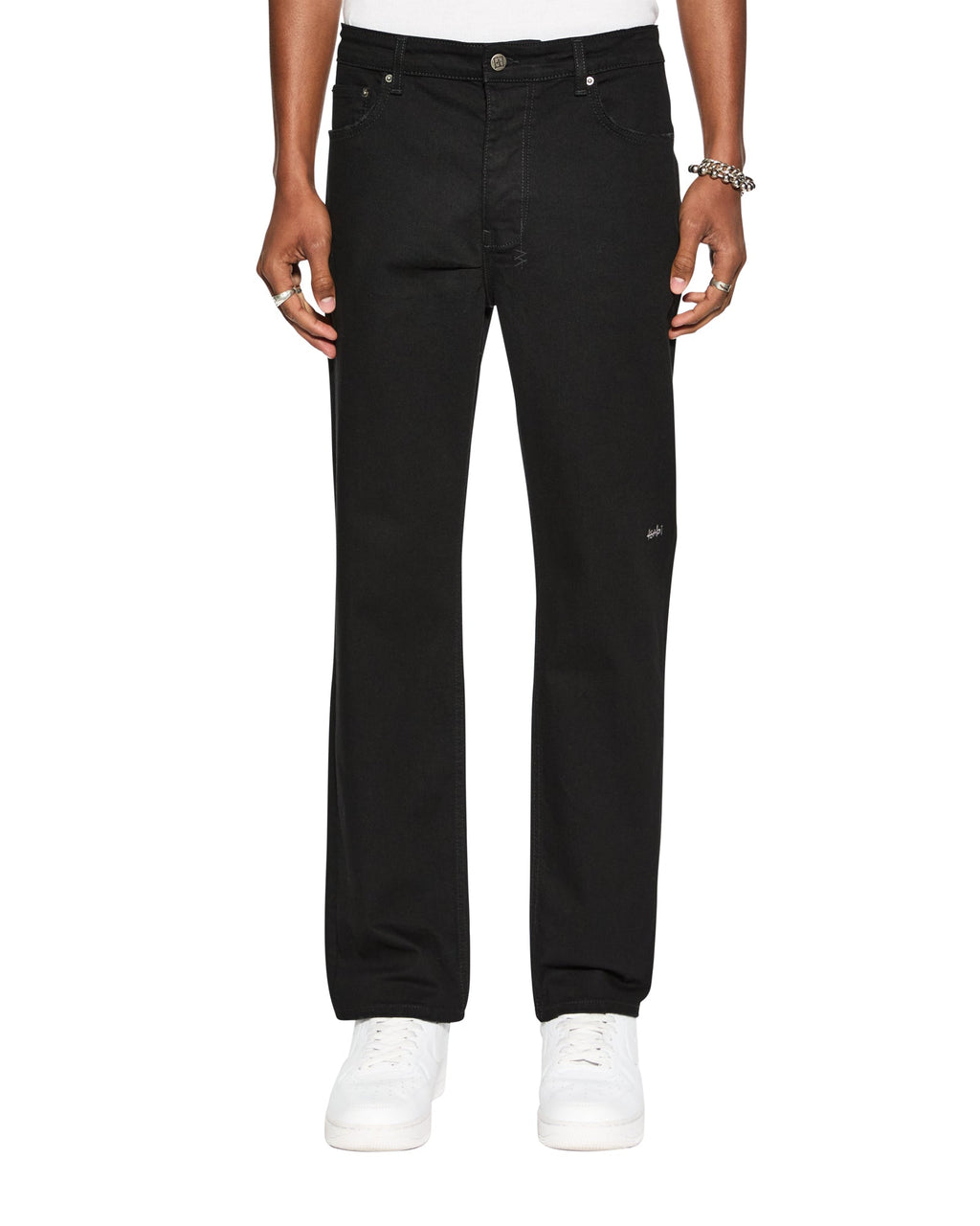 MENS HAZLOW BLACK JACK DENIM JEANS