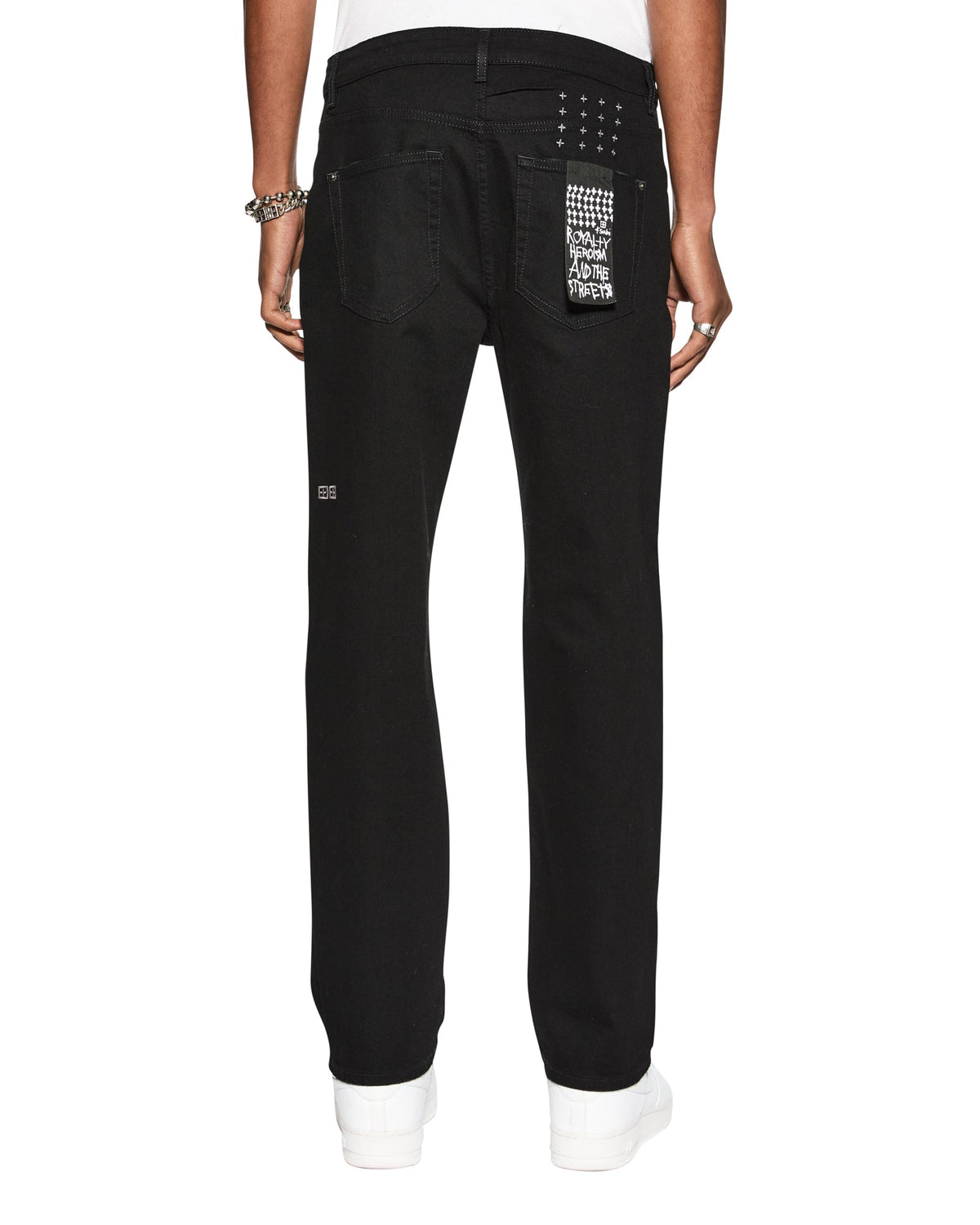 MENS HAZLOW BLACK JACK DENIM JEANS