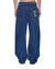 WOMENS  KSUPER MAYFAIR BLUE SPLICED BAGGY DENIM JEANS