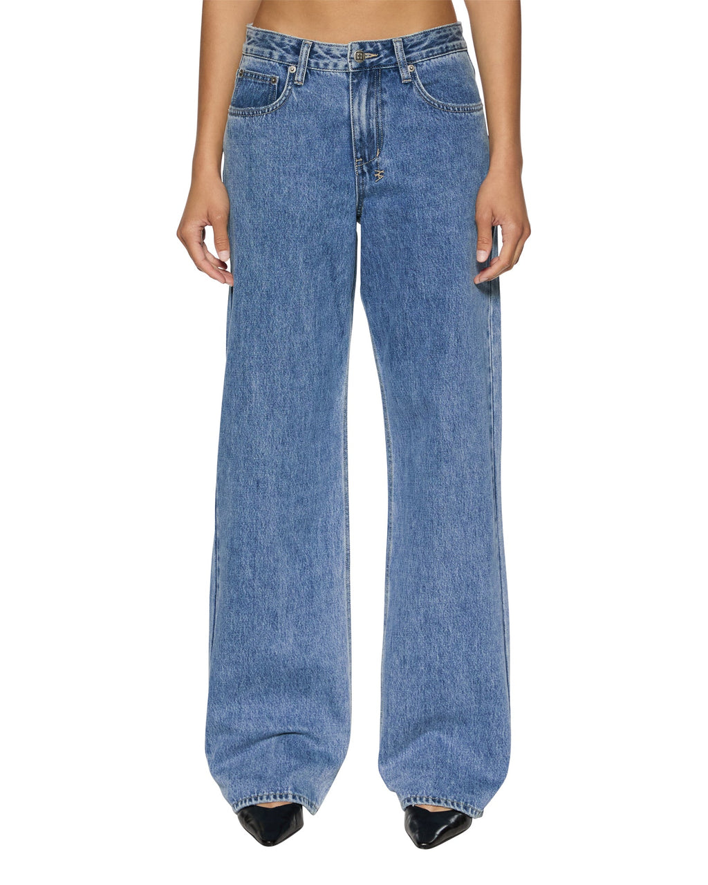 WOMENS LOW RIDER HERITAGE DENIM JEANS